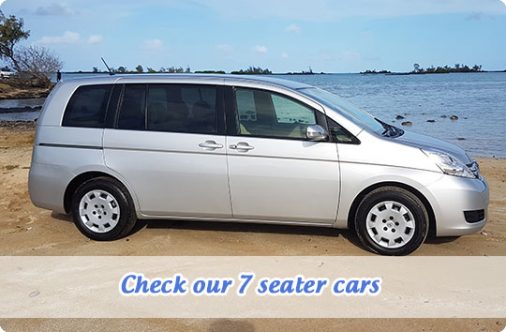 7 seater car to rent