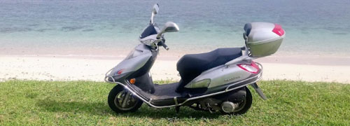 scooter rental in mauritius